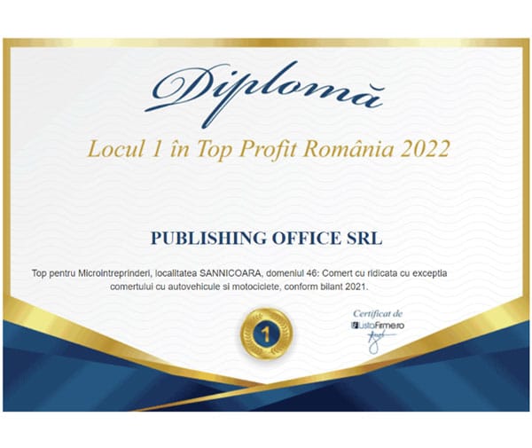 publishing office diploma